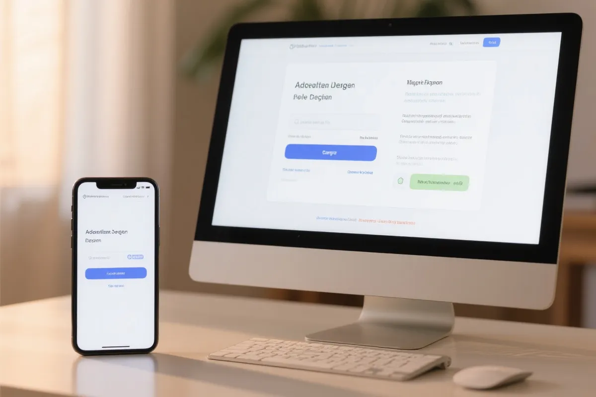 多端自适应的注册入口与流程进度